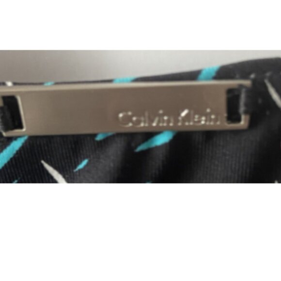 **Calvin Klein** Swimwear Colorful Print One-Piece Swimsuit 8 NWT - Picture 6 of 7